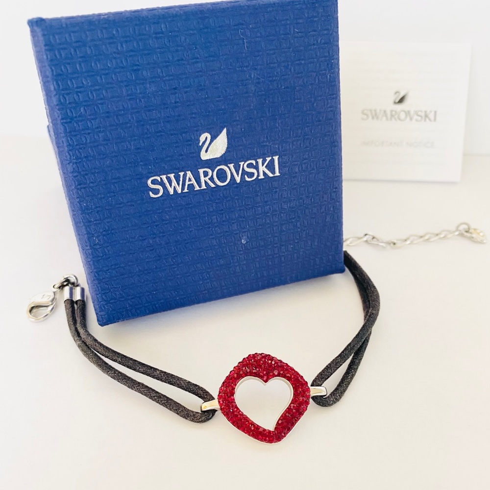 Swarvoski Heart Bracelet